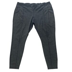 KUHL Skulpt Skinny Pants Heathered Charcoal Gray Stretch Pockets Women's Size 3X